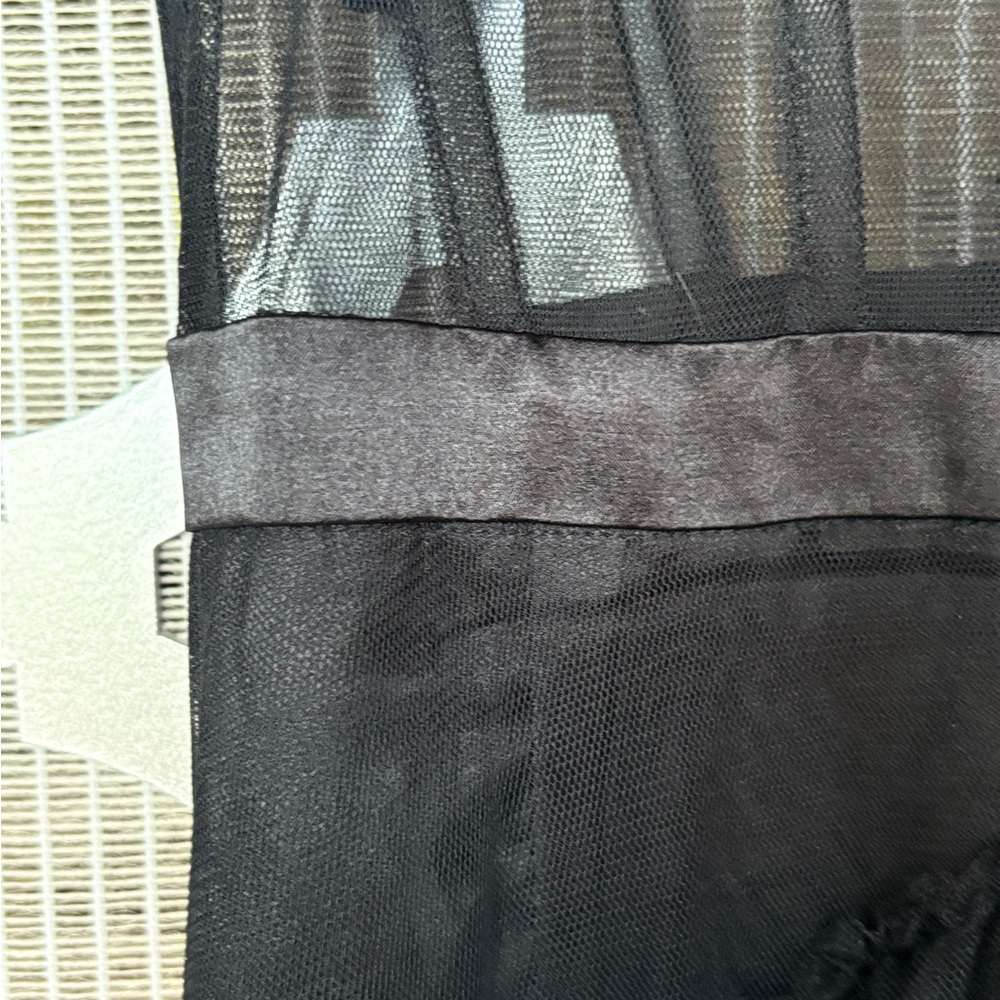 NWT Black Ruffled Tiered Maxi Sundress - Picture 5 of 12